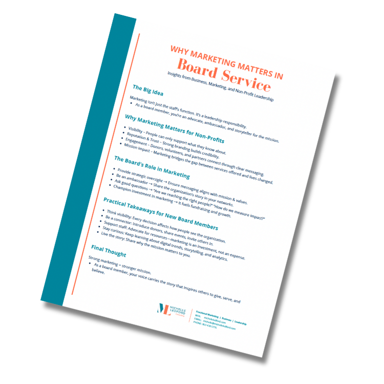 EMERGE Serves Marketing + Board Resource EMERGE Serves Marketing + Board Resource